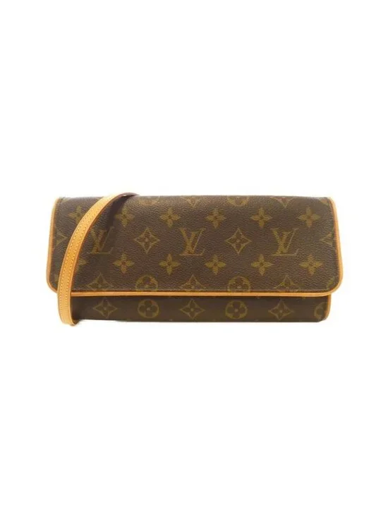 Louis Vuitton Monogram Pochette Twin GM Shoulder Bag - Picture 1 of 8